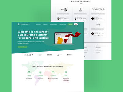 Landing Page - Foursource