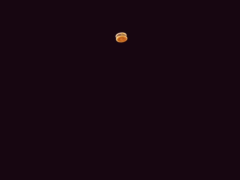 Burger bounce! 2d animation bounce burger cel crunchy gif logo mcd nacho