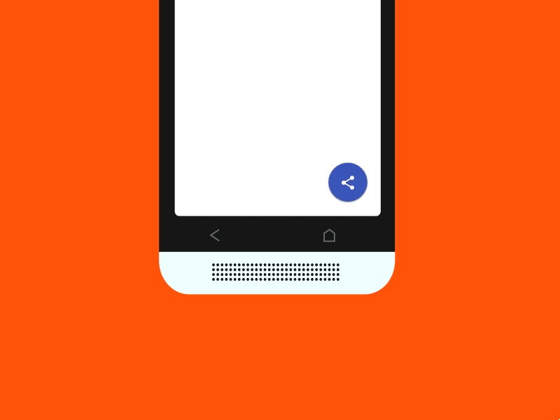 Floating Button Animation android floating button material material design principle simple