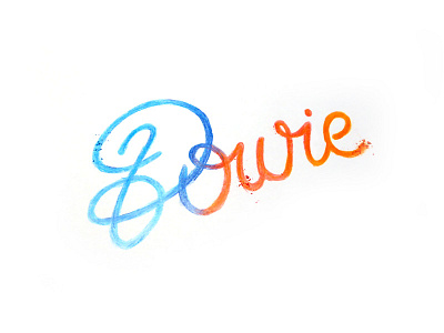 Bowie david bowie rip type