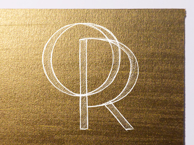 OR gold logo monogram or texture type