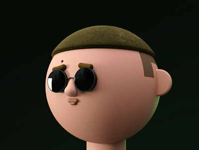 Radek 3d 3d art 3d model animation character character design cinema4d design illustration motion