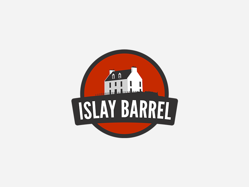 Islay Barrel: Logo whisky whiskey barrel islay vector logo branding app