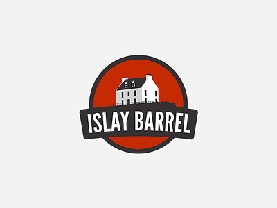 Islay Barrel: Logo app barrel branding islay logo vector whiskey whisky