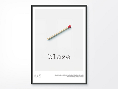 Posters: Blaze app design poster wallart