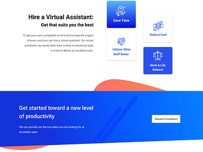 Promo Section Virtual Assistant