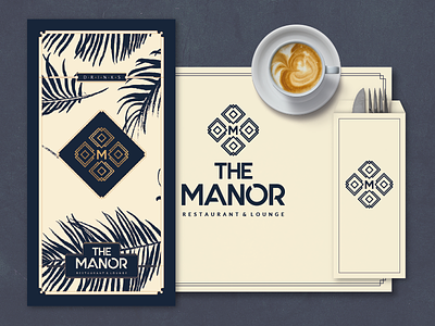 The Manor Restaurant Menu 99logos design logo place math restaurant branding restaurant menu the manor