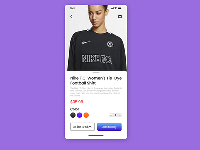 Daily UI 012: E-Commerce Shop