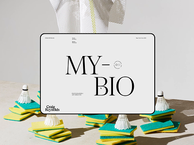 Craig Reynolds clean design interface minimal screendesign typography ui ux webdesign website