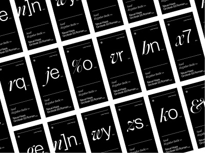 Typography Variants design typography