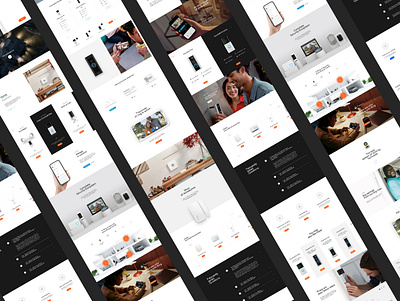 Ring Overview clean design interface minimal typography ui ux website