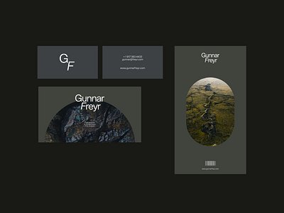 Gunnar Freyr - Analog Layouts branding design minimal typography