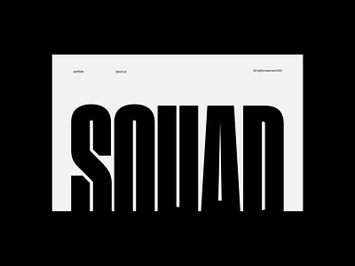 Squad Capital - Homepage branding graphic design logo ui webdesign