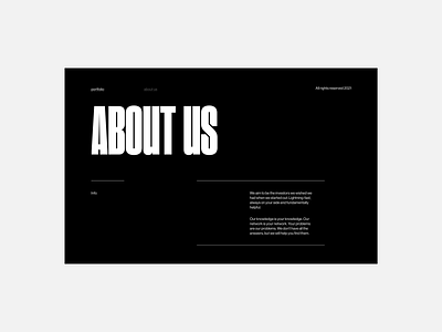 Squad Capital - About Page branding graphic design ui webdesign