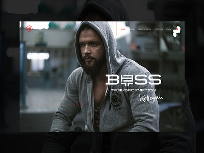 Kollegah Landingpage icons sport ui ux webdesign