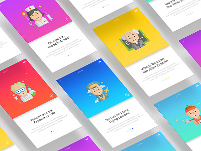 Jobs & Work UI Kit clean landing minimal page ui ux webdesign website