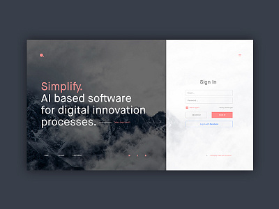 Simplify Sign In