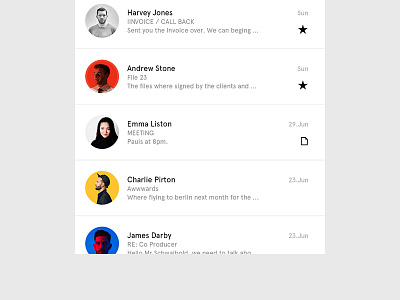 Minimal Mail App