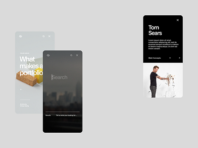 SQSP Creative Department clean design interface minimal responsive screendesign typography ui ux website