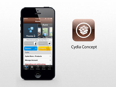 Cydia Concept cydia iphone jailbreak