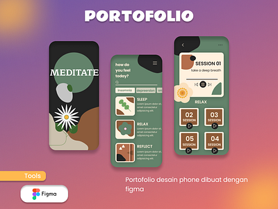 Phone Portofolio Desain