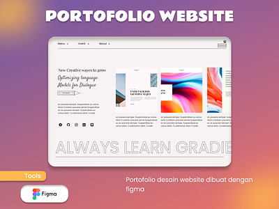 Website Portofolio Desain