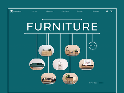 Мебельный магазин веб-дизайн