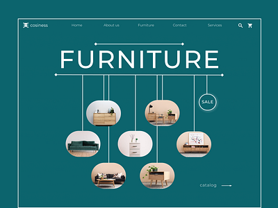 Мебельный магазин веб дизайн