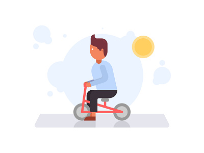 Small Bicycle Illustration