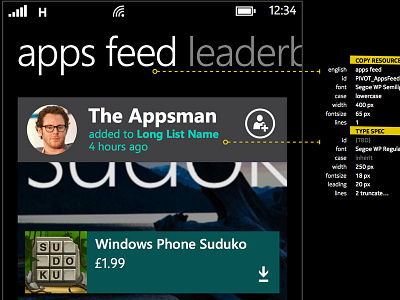 Apps Feed