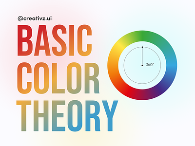 Basic Color Theory abstract app branding clean color color palette colors colorwheel design designtips flat freebie icon illustration tips tutorial typography ui ux vector