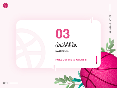 Dribbble invitations