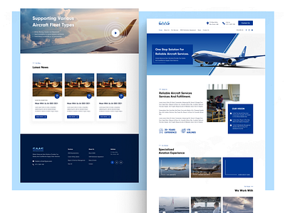 Homepage design