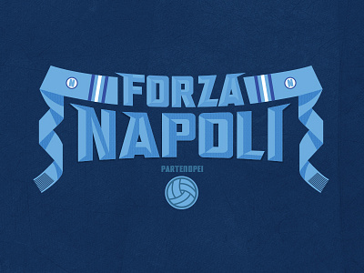 Forza Napoli Lettering