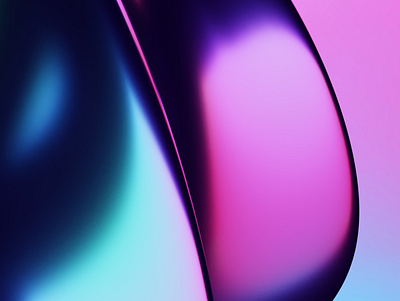 3D Abstract Render 3d abstract background banner blender blender3d blue curves cyberpunk flow gradient gradients header holographic organic pink retro violet visuals waves
