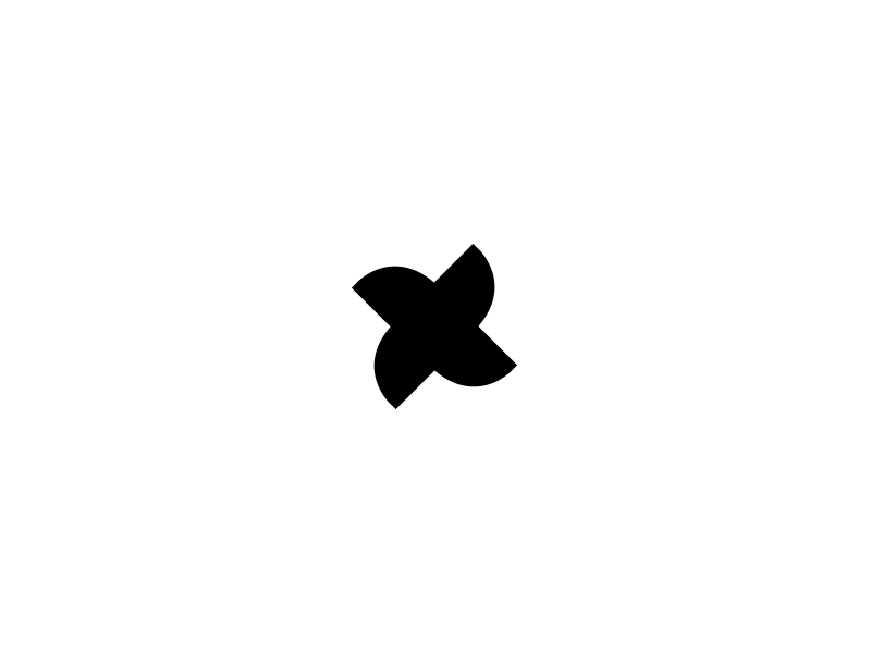 X Exploration animation branding design gif logo mark motion movement