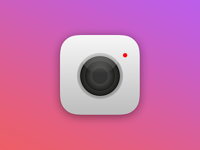 Daily UI: 5:100 - 'Apple Camera App Icon' 04 100 apple calculator daily ui design interface iphone landscape mobile sign up user