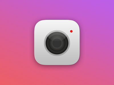 Daily UI: 5:100 - 'Apple Camera App Icon'