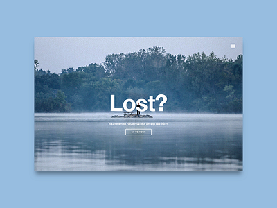 Daily UI: 8:100 - '404 Error Page'