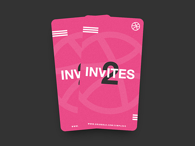 Two Dribbble Invites