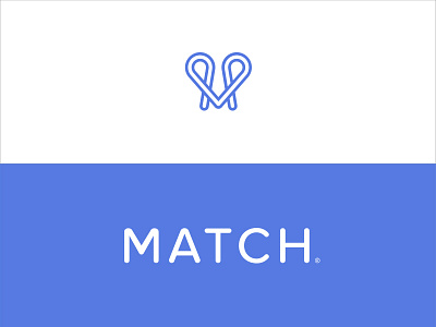 Match Progression brand mark branding dating graphic design icon logo logo mark logomark love rebrand symbol