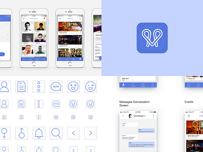 Match Project Is Live! app dating app design interface love match mobile ui user journey ux
