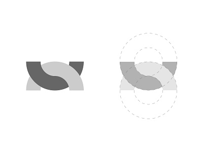 Concept Three branding construction design logo logomark mark process