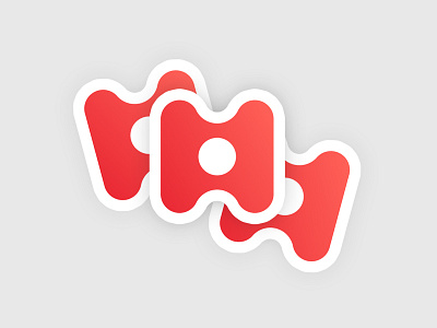 HeyTeam Stuffs branding design hr icon logo logo design print stickers