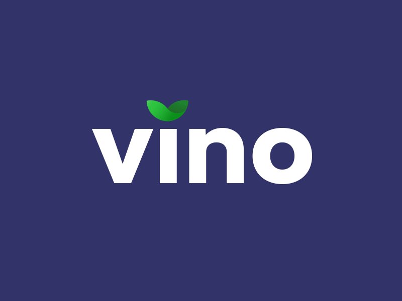 Vino Marketing branding construction design eco icon leaf logo logomark mark process