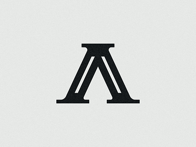 A Letter Logomark a icon a letter a mark letter icon letter logo logo logo mark serif