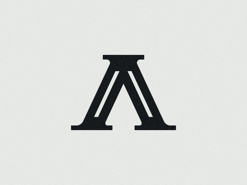 A Letter Logomark serif letter logo letter icon a icon logo mark logo a mark a letter