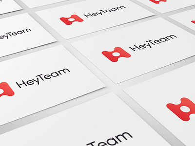 HeyTeam Case Study branding design hr icon logo logo design print stickers