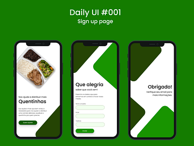 Sign up page - Daily UI 001 app brazil dailyui design figma signup ui uidesign ux