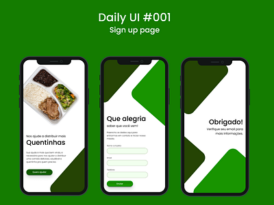 Sign up page - Daily UI